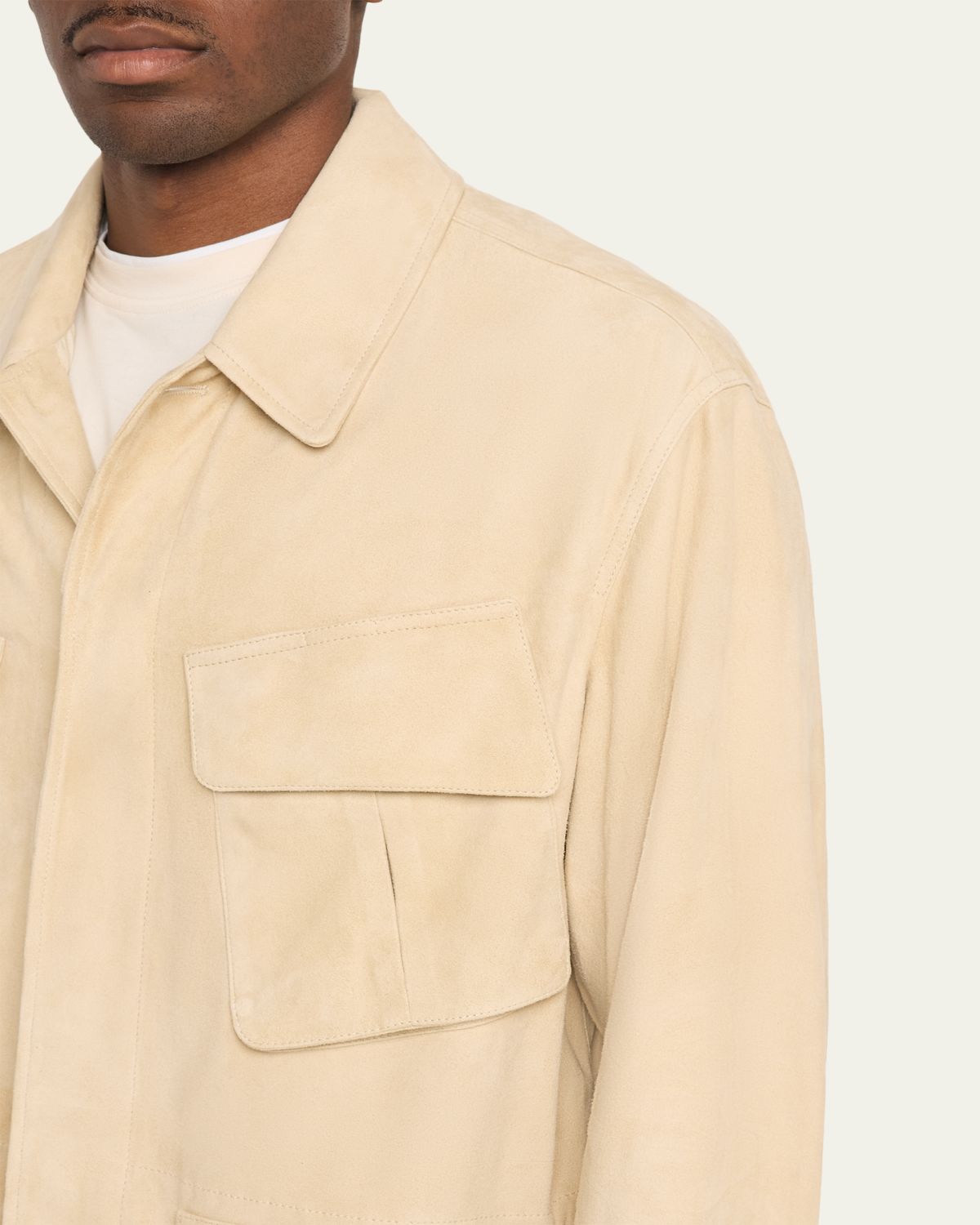 Ralph Lauren Purple Label Men's Suede Field Jacket | Thumbnail 5 Ralph Lauren Purple Label Men's Suede Field Jacket | Thumbnail 5