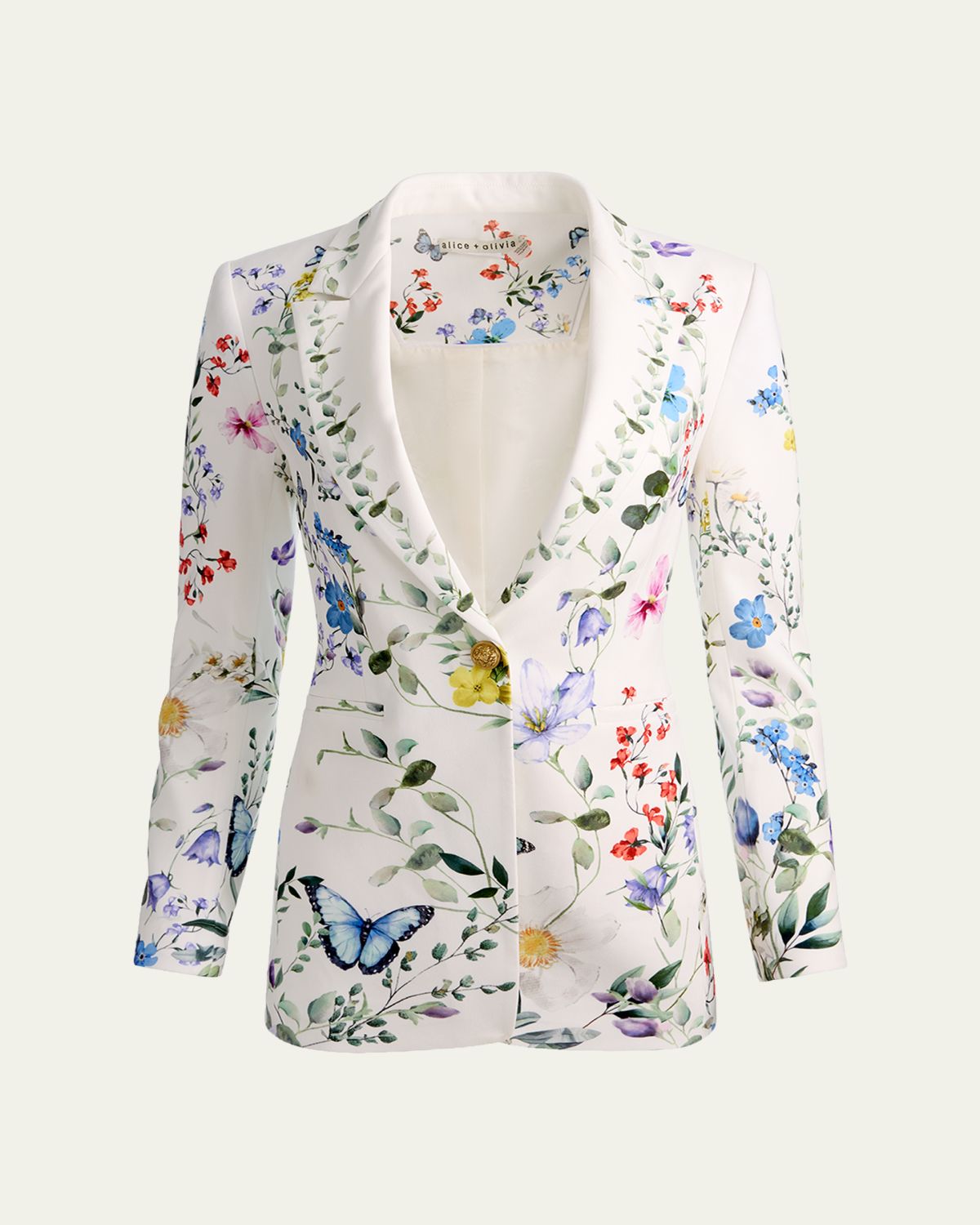 ALICE + OLIVIA Breann Long Fitted Blazer | Thumbnail 6 ALICE + OLIVIA Breann Long Fitted Blazer | Thumbnail 6