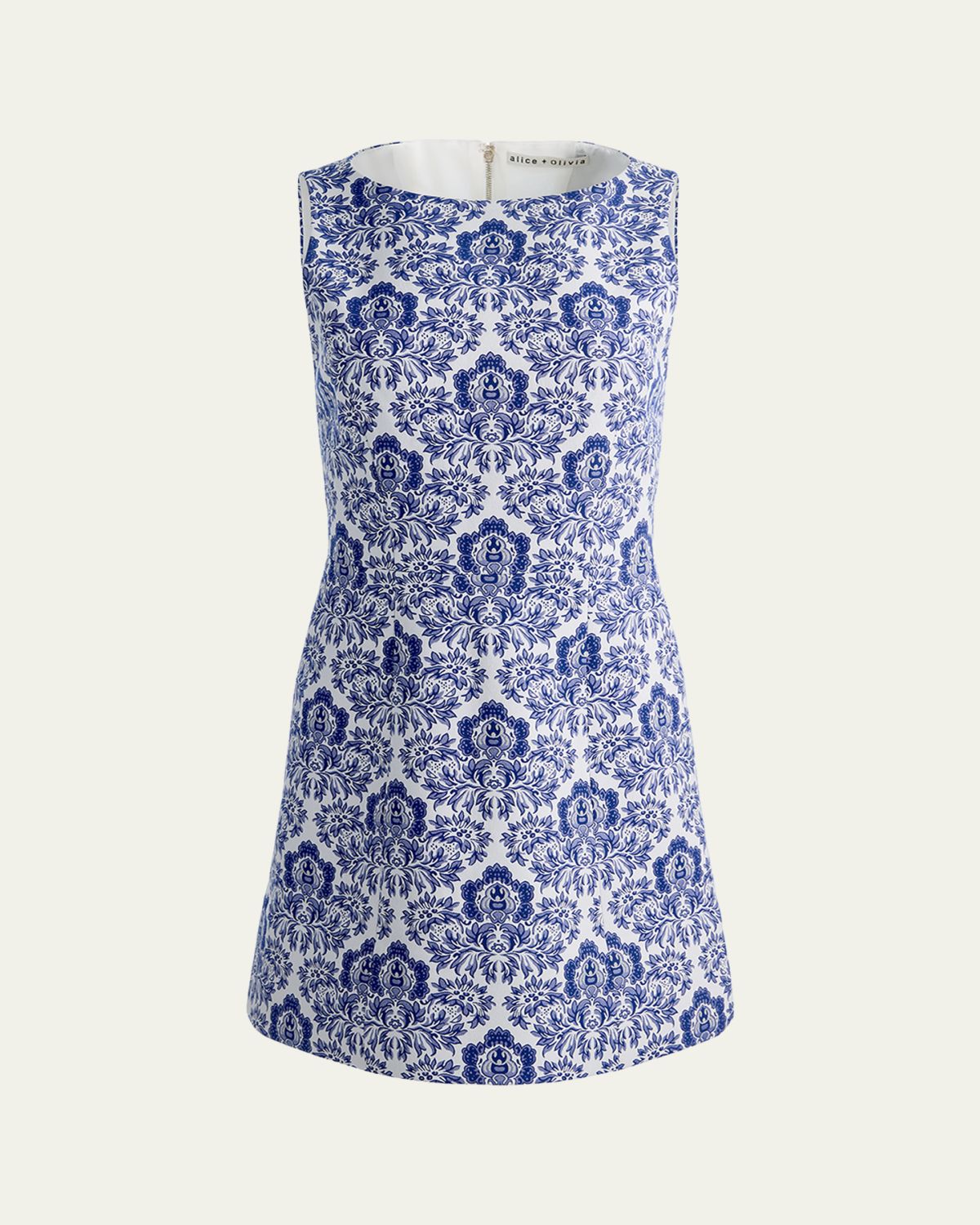 ALICE + OLIVIA Eva Structured Mini Dress | Thumbnail 6