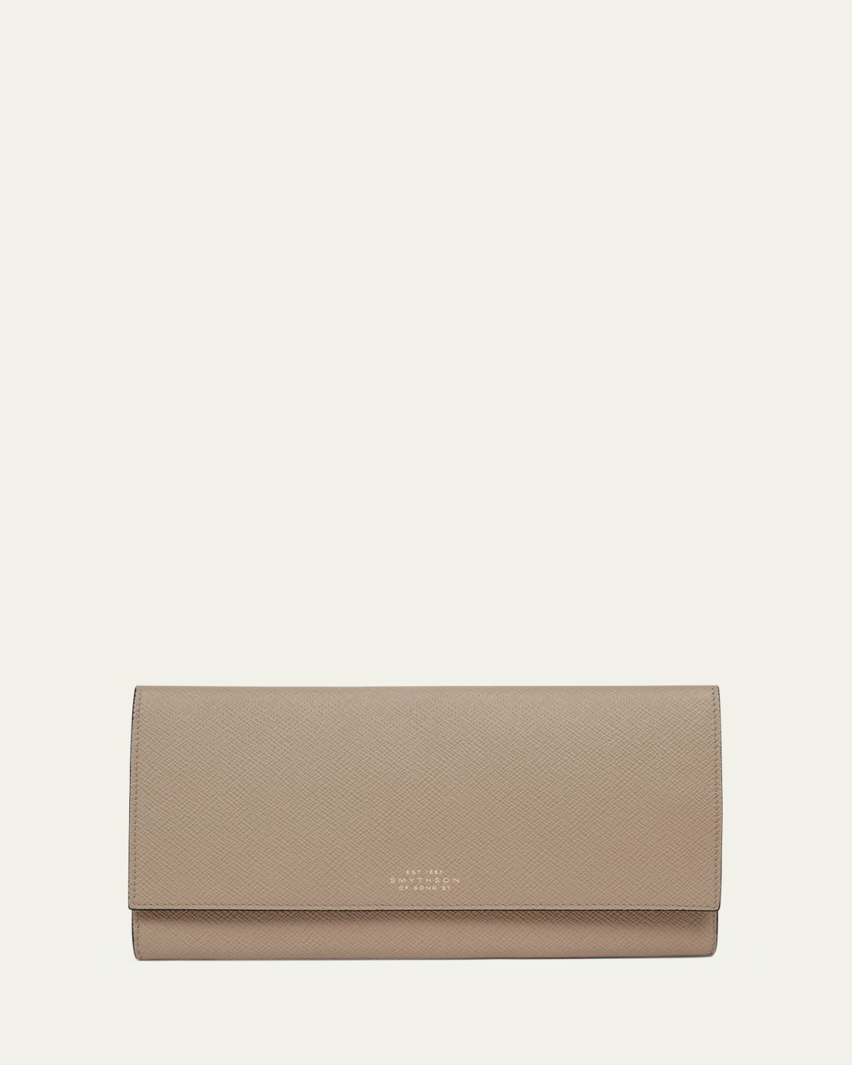 Smythson Marshall Panama Leather Travel Wallet