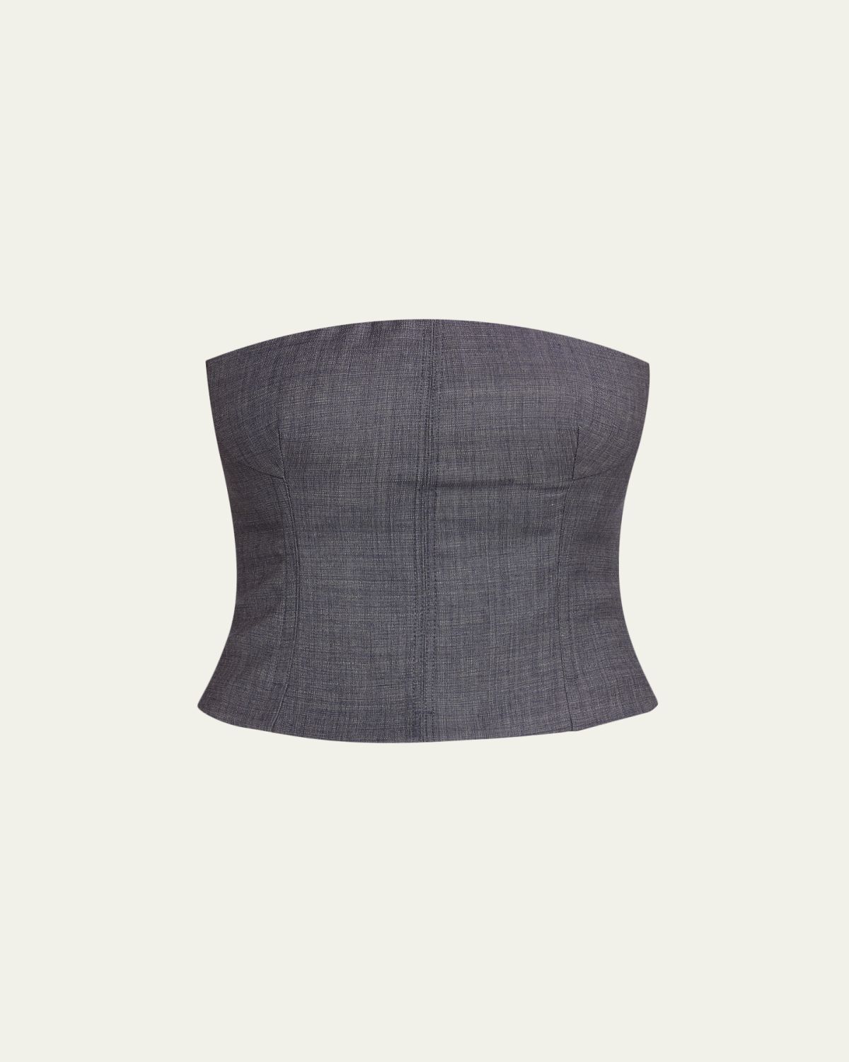 TWP Jillian Lightweight Viscose-Wool Bustier