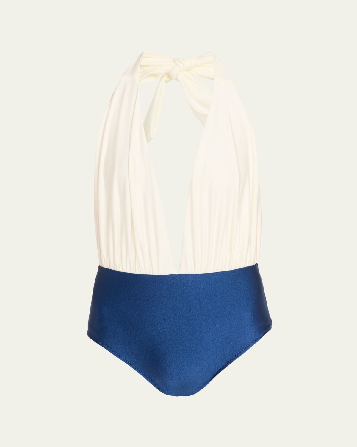 Verandah Colorblock Plunge One-Piece Swimsuit | Thumbnail 5 Verandah Colorblock Plunge One-Piece Swimsuit | Thumbnail 5
