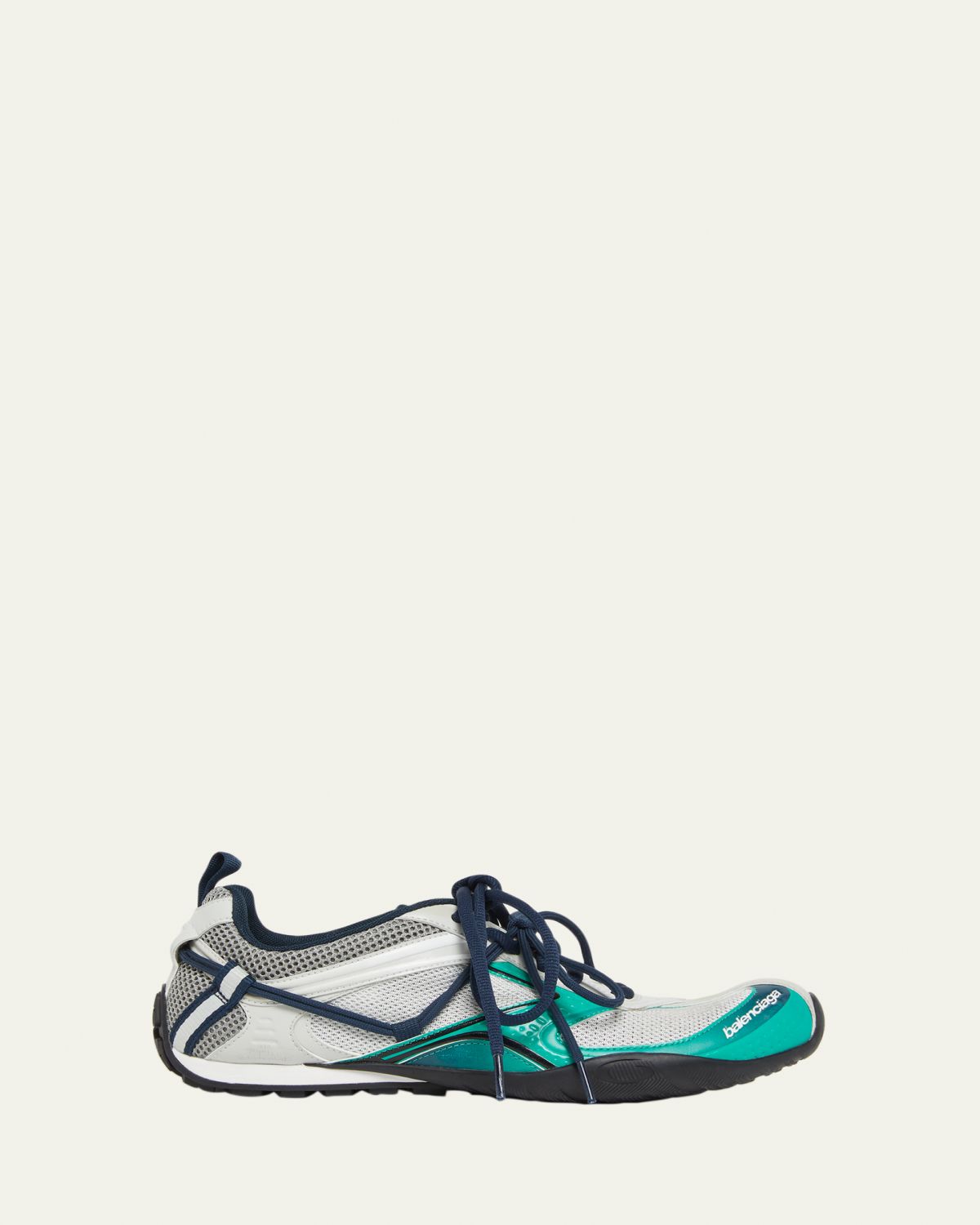 Balenciaga Men's Radar Gradient Lines Low-Top Sneakers