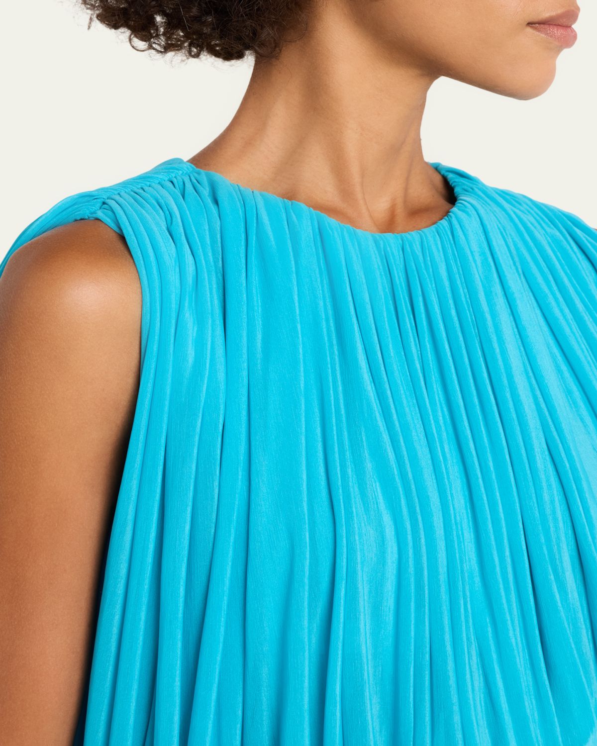 Ronny Kobo Chelly Sleeveless Asymmetric Draped Jersey Top | Thumbnail 5