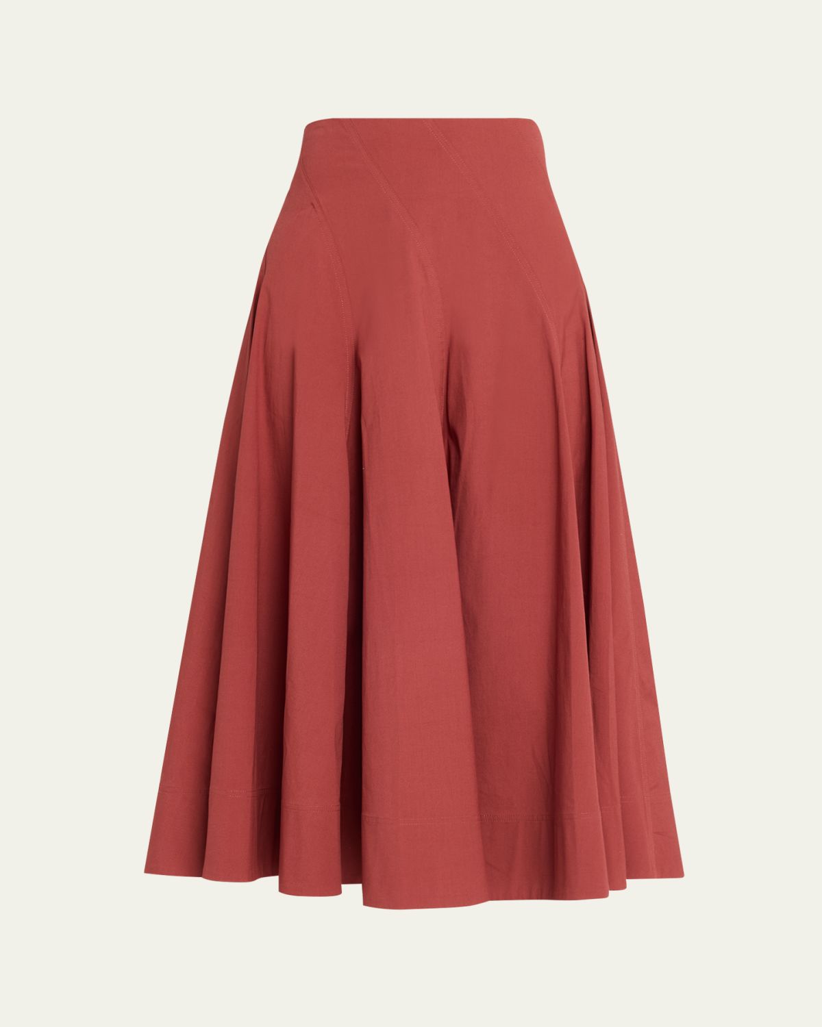 A.L.C. Gemma Paneled Midi Skirt