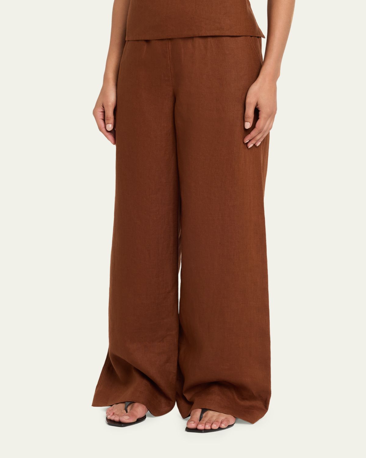 A.L.C. Tyler Wide-Leg Linen Pants | Thumbnail 4 A.L.C. Tyler Wide-Leg Linen Pants | Thumbnail 4