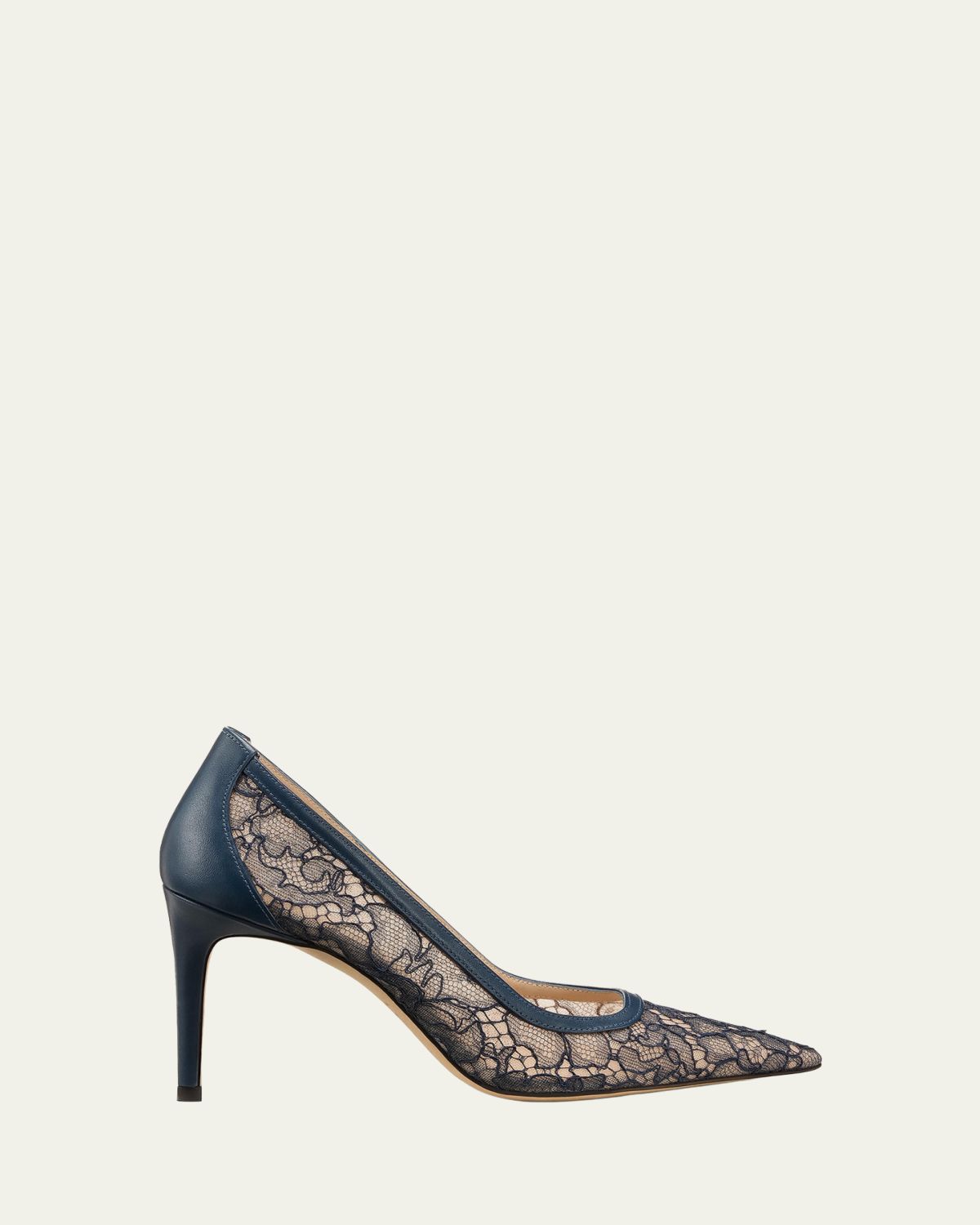 Stuart Weitzman 85mm Stuart Power Lace Pumps | Thumbnail 4