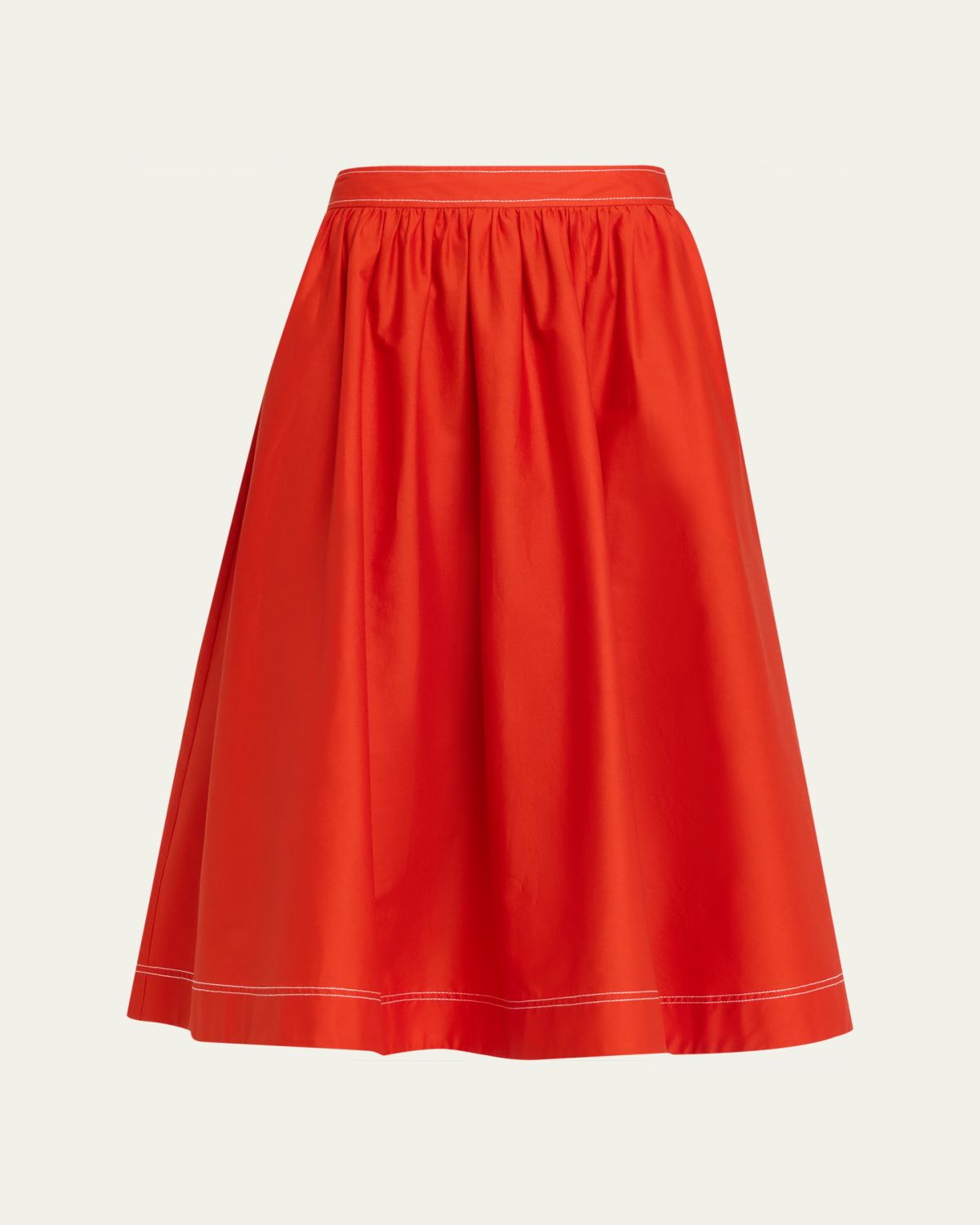 Jason Wu Collection Stretch Cotton Midi Skirt | Thumbnail 6 Jason Wu Collection Stretch Cotton Midi Skirt | Thumbnail 6