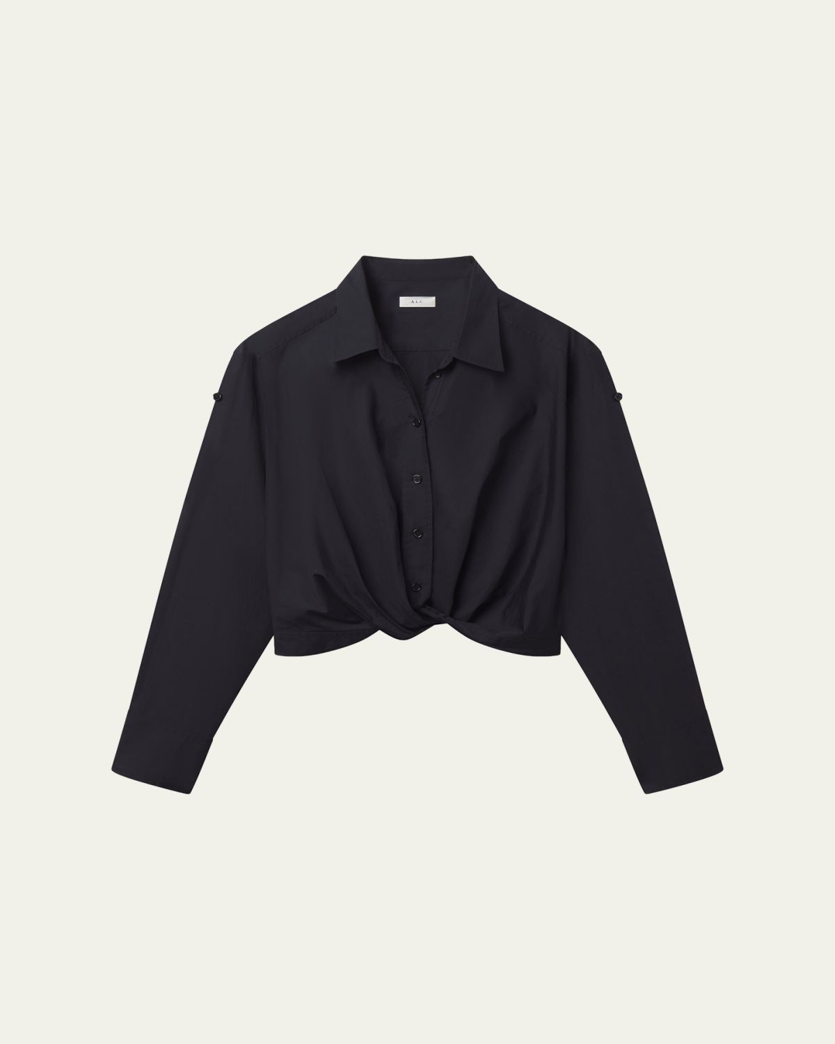 A.L.C. Leo Twist-Front Poplin Top | Thumbnail 6 A.L.C. Leo Twist-Front Poplin Top | Thumbnail 6