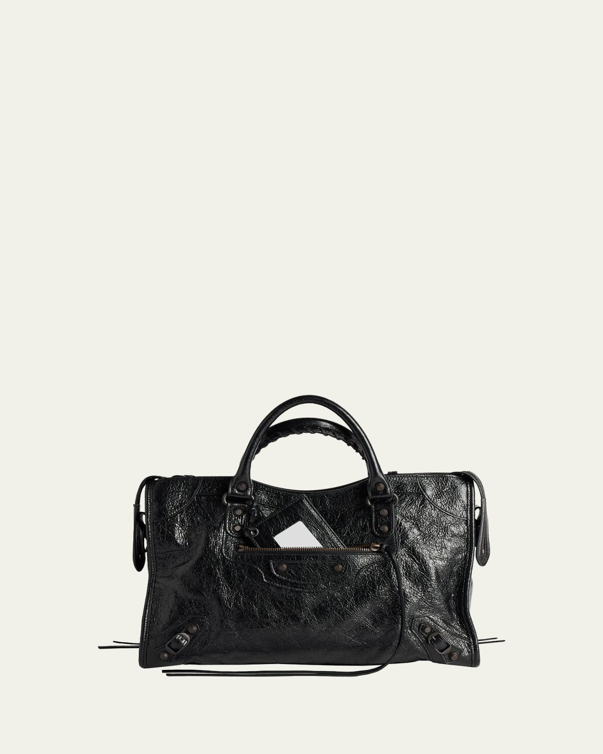 Balenciaga Le City Lambskin Leather Tote Bag | Thumbnail 8 Balenciaga Le City Lambskin Leather Tote Bag | Thumbnail 8