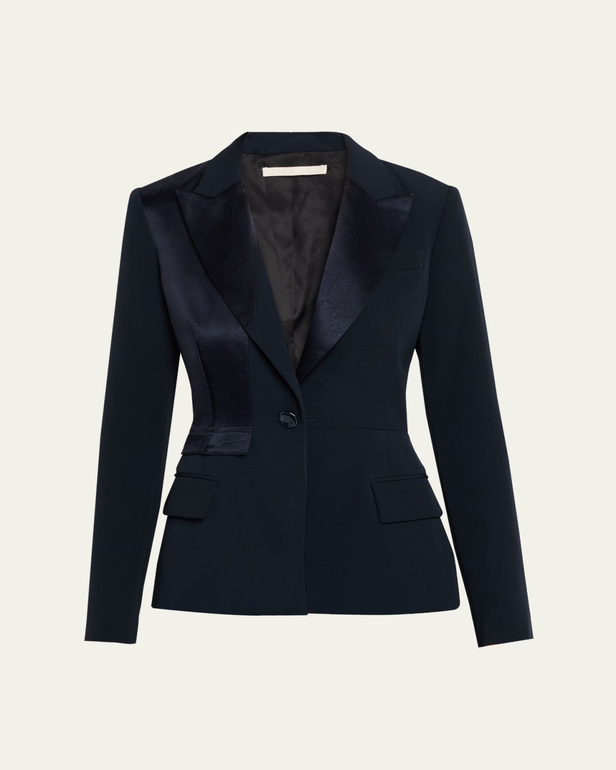 Jason Wu Collection Tailored Satin-Trim Blazer
