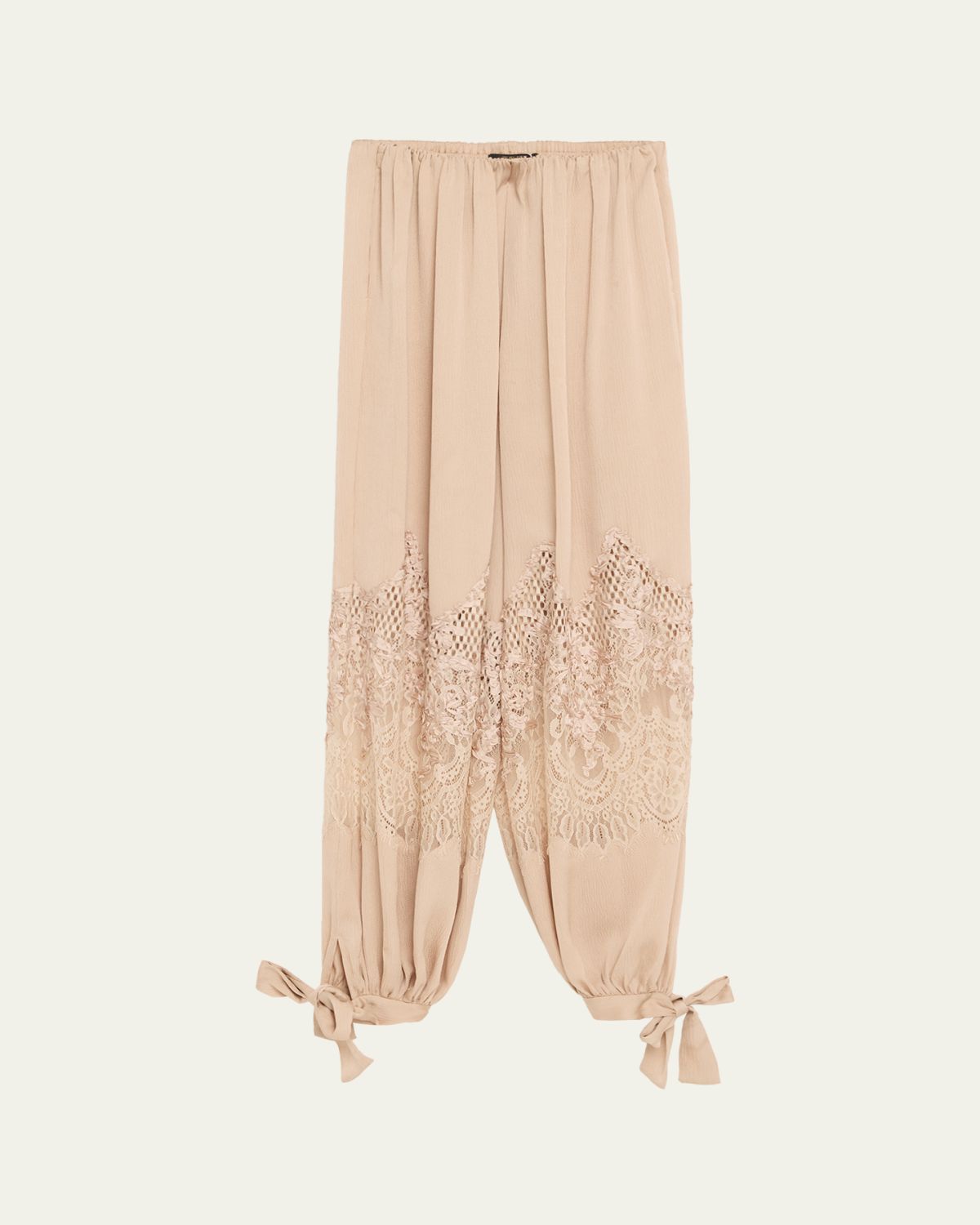 Kobi Halperin Corrine Lace-Inset Balloon Pants