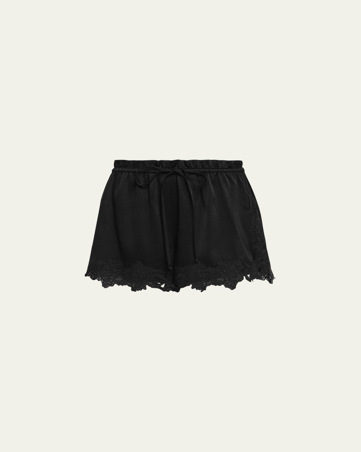 Kobi Halperin Cristal Lace-Trim Relaxed Shorts | Thumbnail 8 Kobi Halperin Cristal Lace-Trim Relaxed Shorts | Thumbnail 8