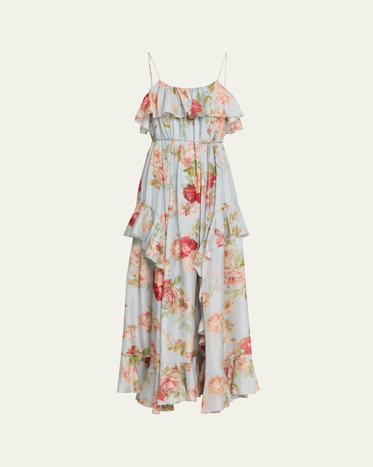 Zimmermann Roselight Floral Frill Maxi Dress | Thumbnail 6