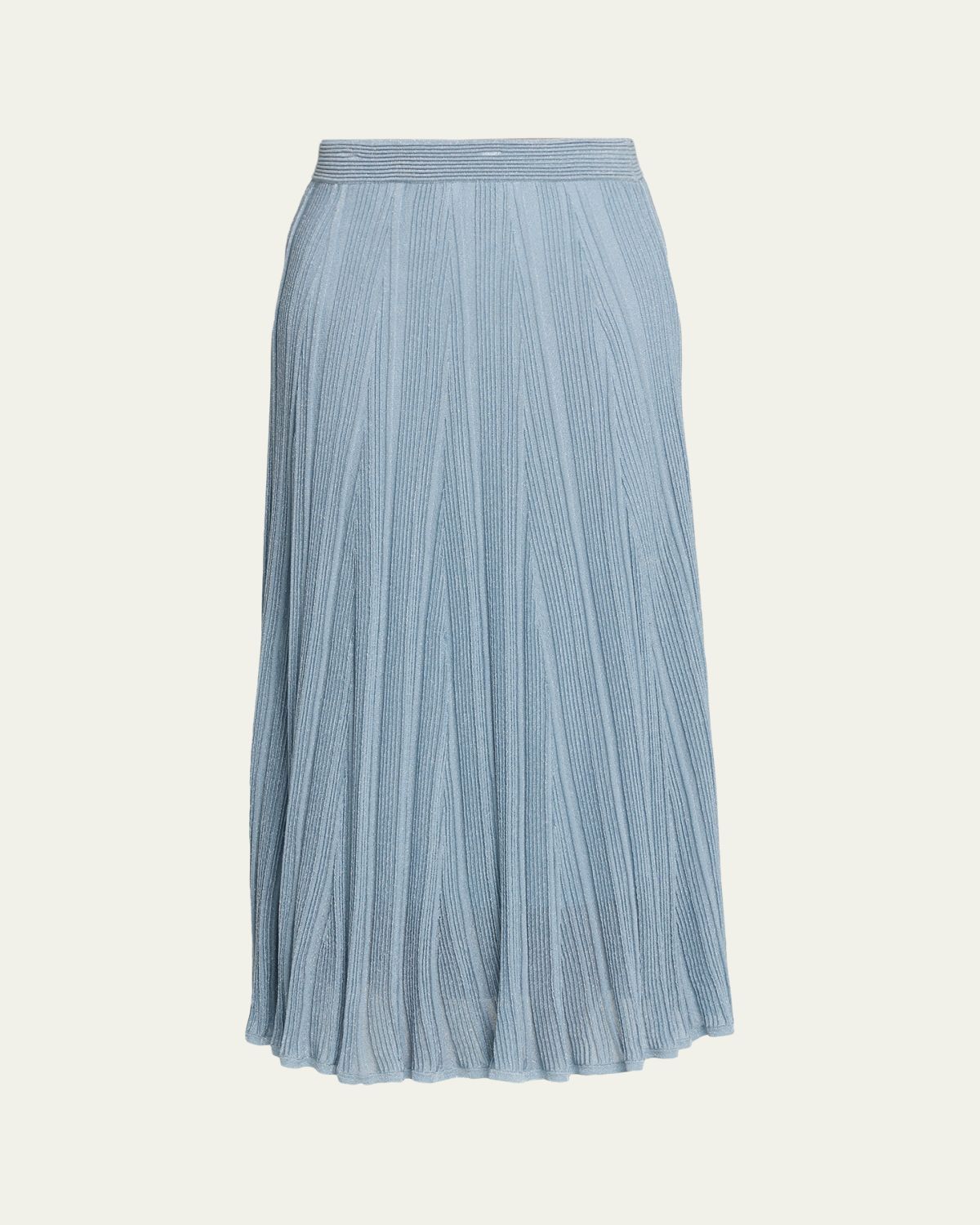 Zimmermann Aster Metallic Midi Skirt