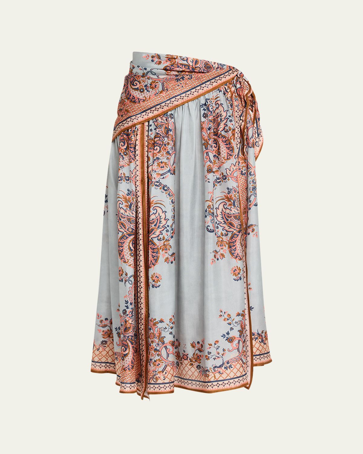 Zimmermann Aster Scarf Midi Skirt | Thumbnail 6