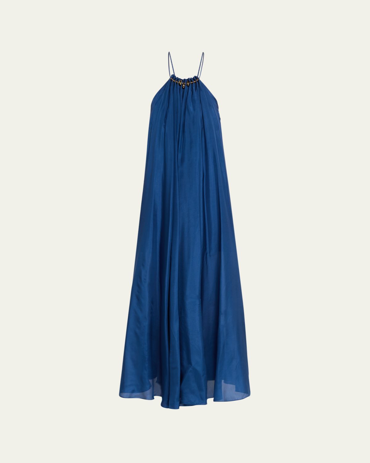 Zimmermann Aster Gathered Bead Maxi Dress