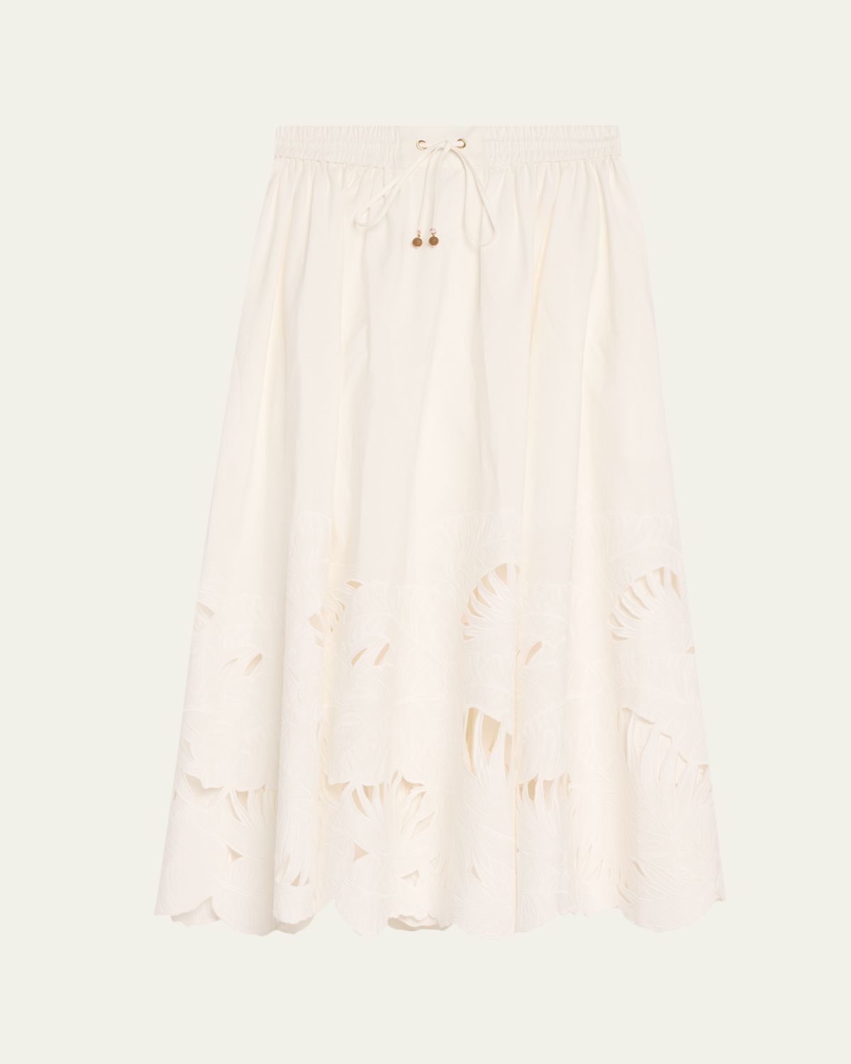 Zimmermann Mahon Embroidered Midi Skirt | Thumbnail 6