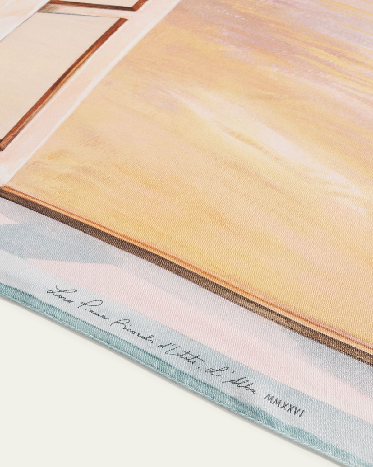 Loro Piana Ricordi D'Estate L'Alba Silk Scarf | Thumbnail 4 Loro Piana Ricordi D'Estate L'Alba Silk Scarf | Thumbnail 4