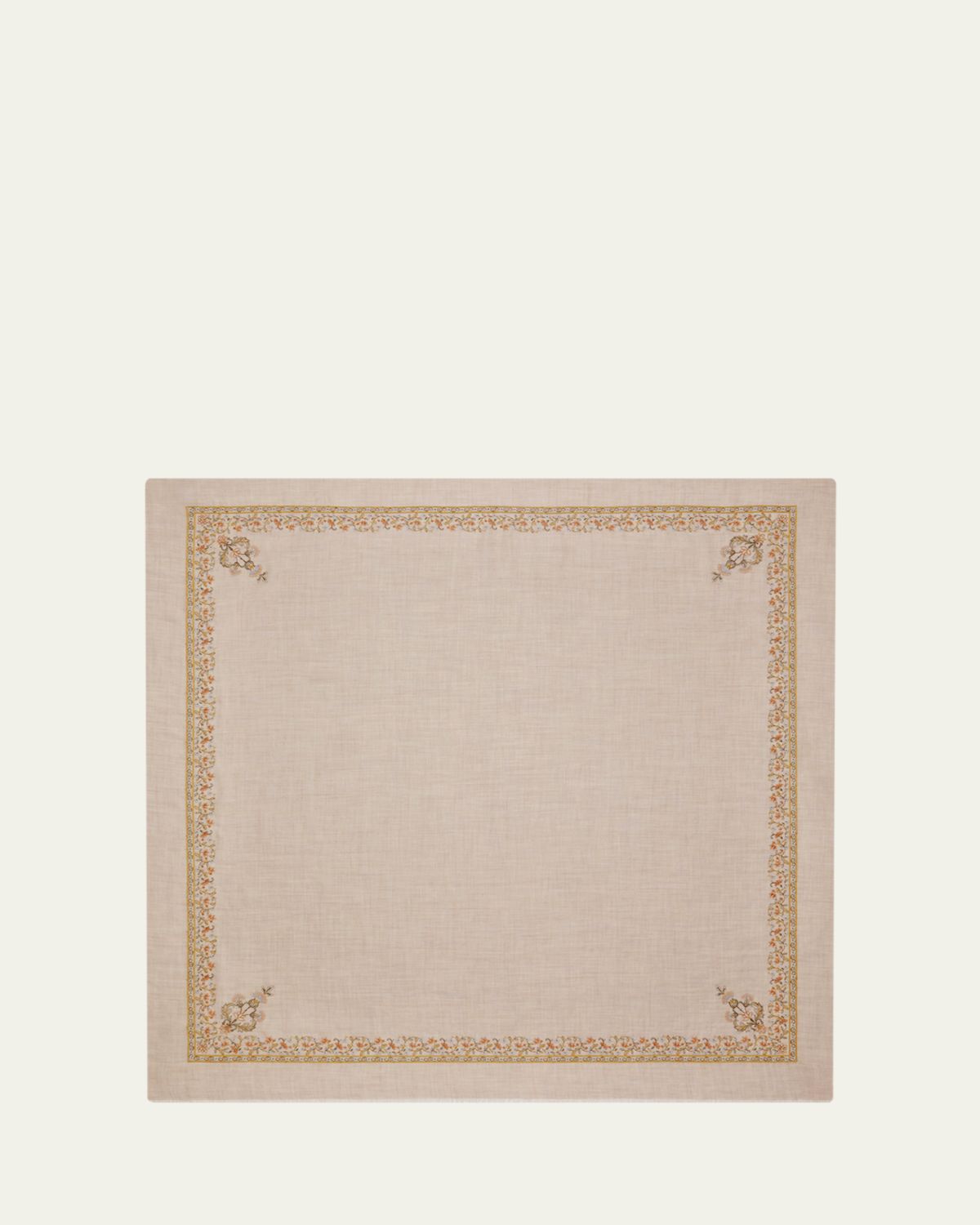 Loro Piana Butterfly Garden Embroidered Cashmere Shawl | Thumbnail 4