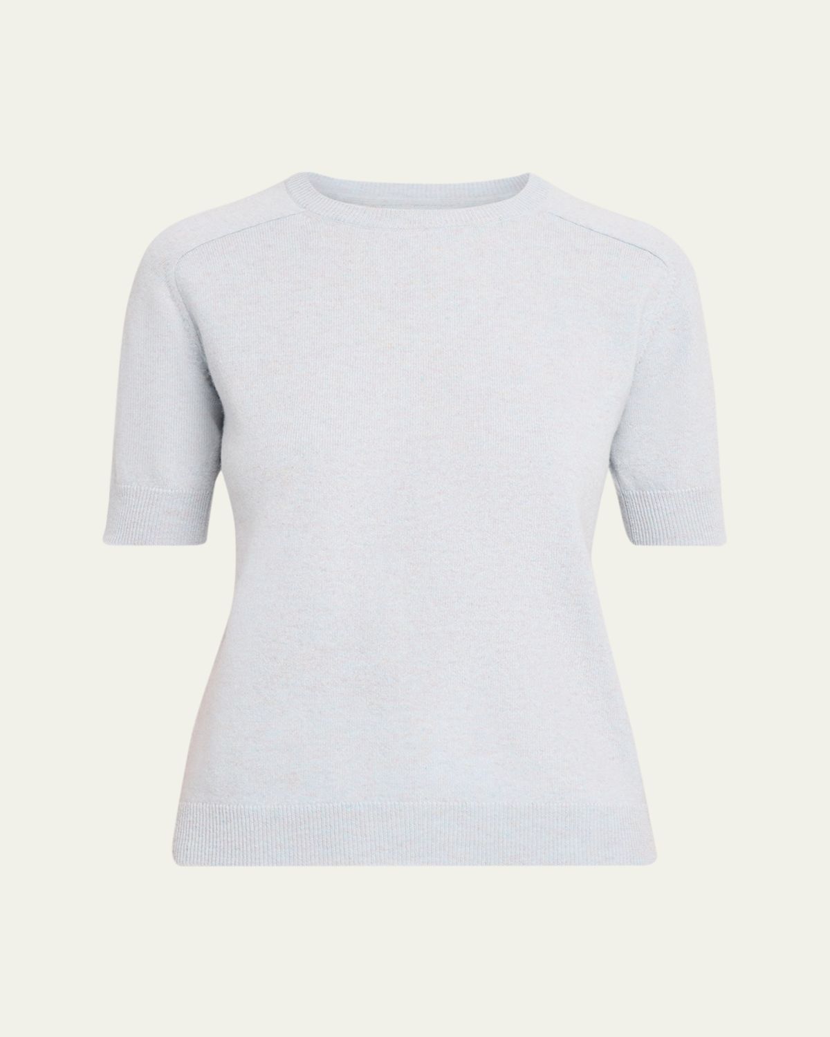 Lisa Yang Kenza Cashmere Elbow-Sleeve Sweater