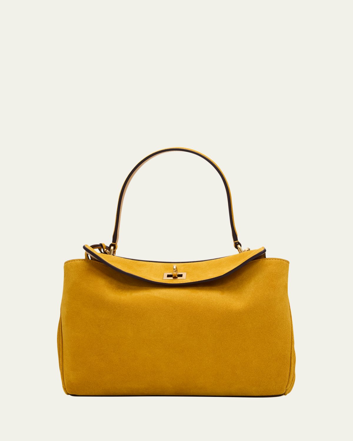 Balenciaga Rodeo Suede Top-Handle Bag