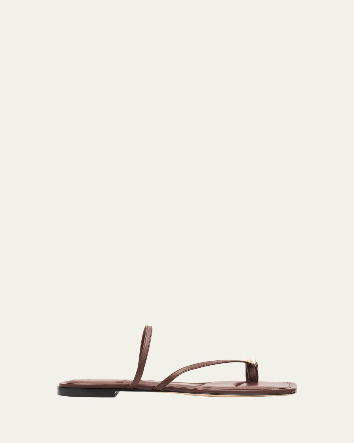 Vince Polli Leather Toe-Ring Flat Sandals | Thumbnail 6 Vince Polli Leather Toe-Ring Flat Sandals | Thumbnail 6