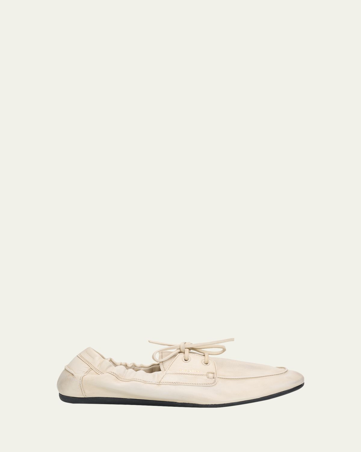 Prada Leather Driver Loafers | Thumbnail 11