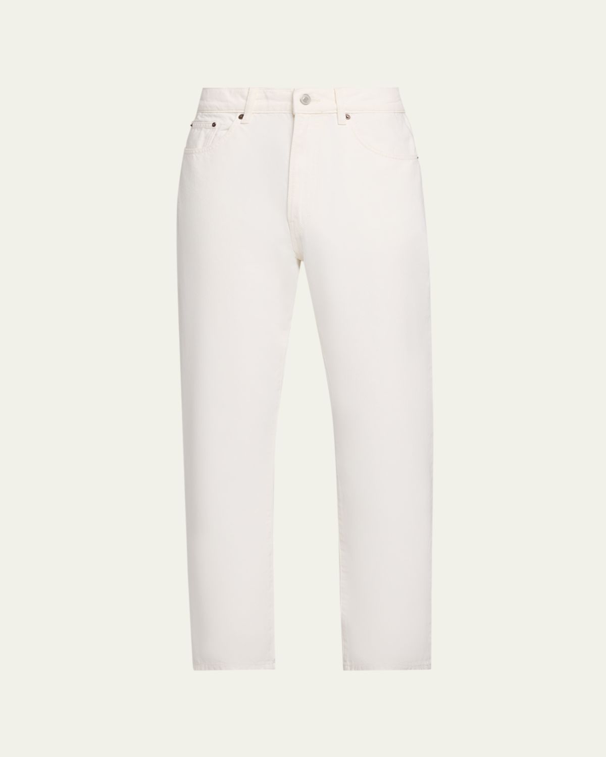 Jeanerica Men's White Denim Loose-Fit Jeans - Women's Clothing