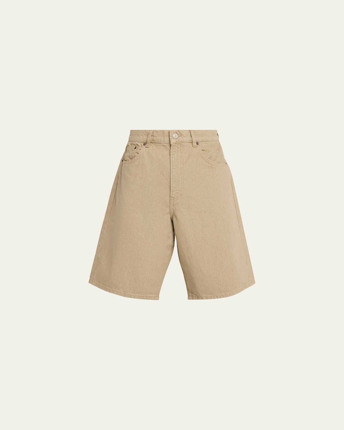 Jeanerica Men's Wide-Leg Denim Shorts