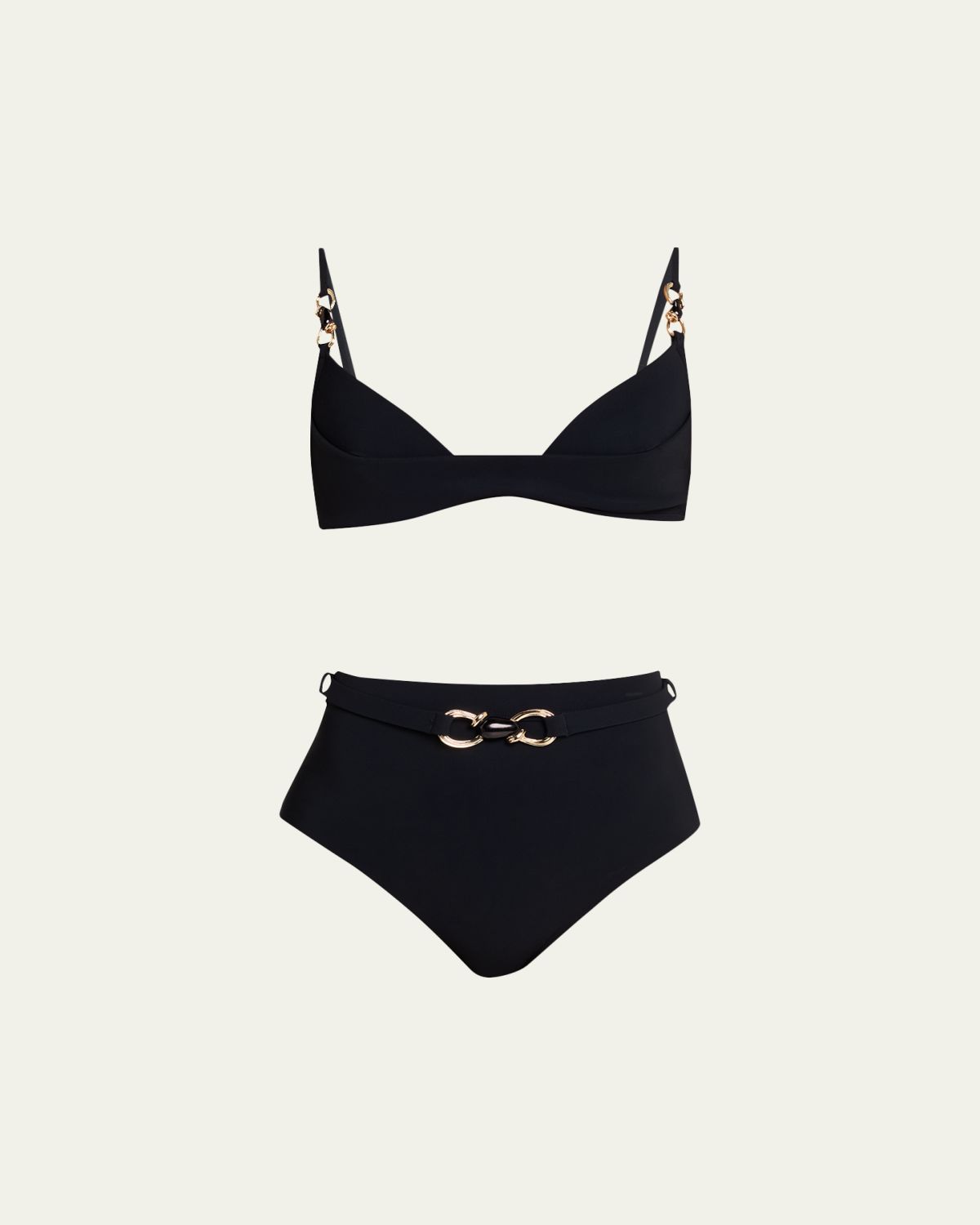 Zimmermann Mahon Trim Detail Two-Piece Swimsuit - Women's Clothing