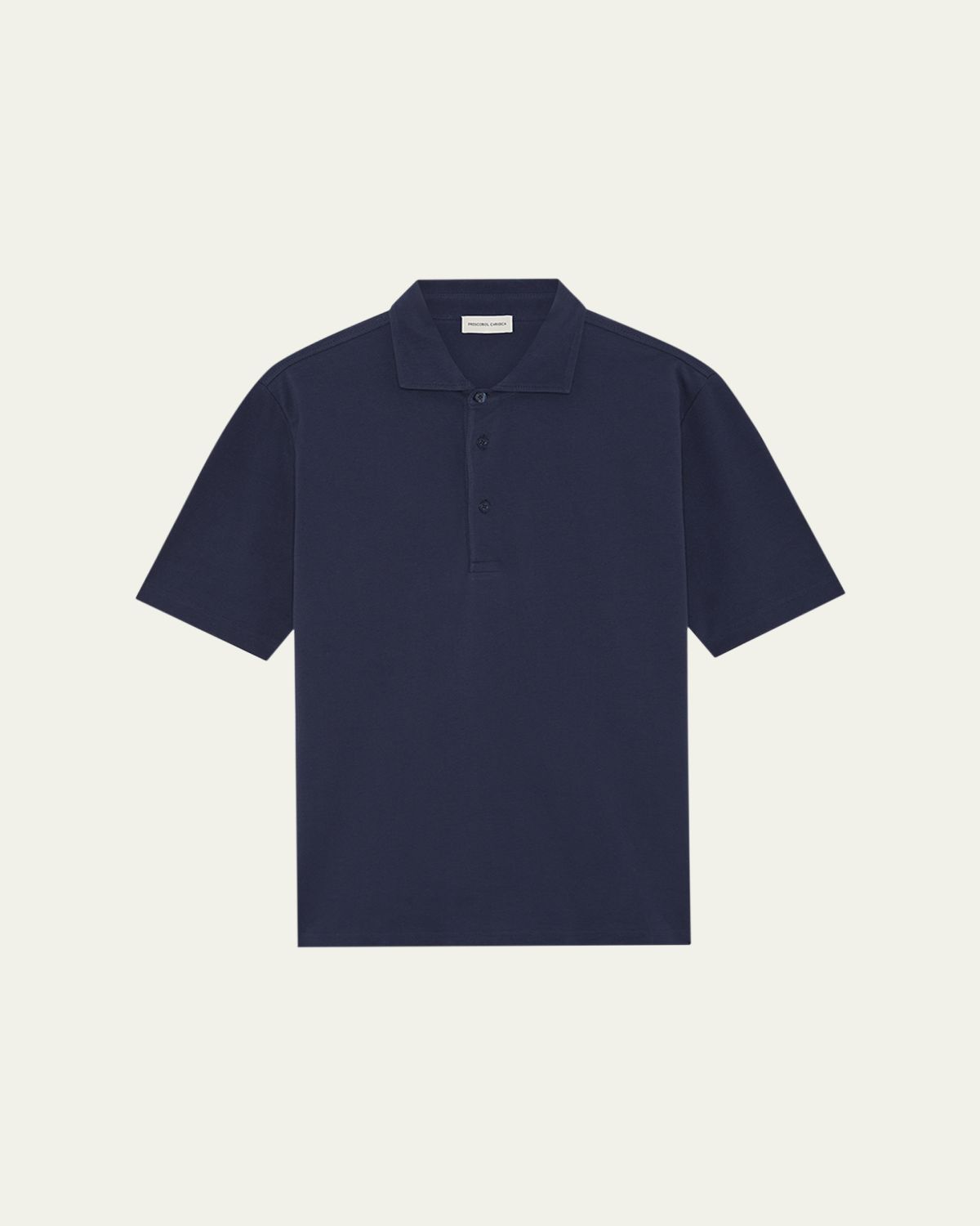 Frescobol Carioca Men's Cotton Pique Polo Shirt