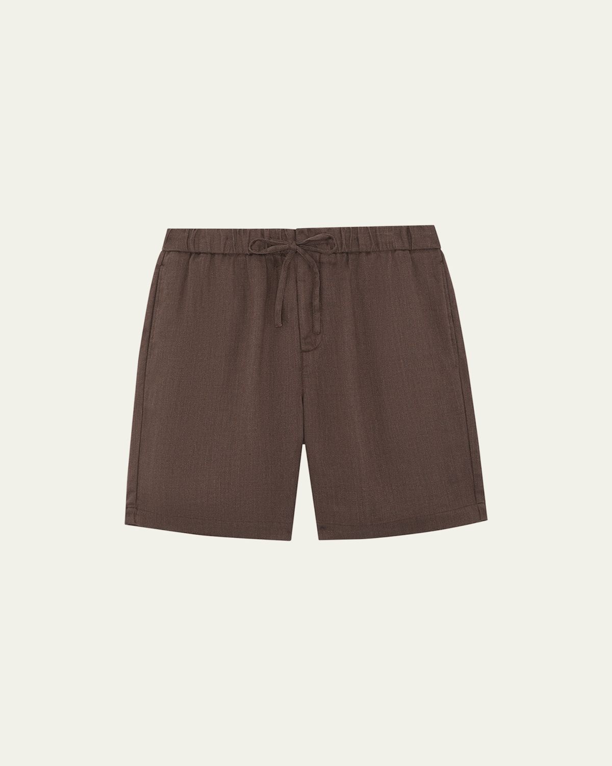 Frescobol Carioca Men's Linen Felipe Drawstring Shorts