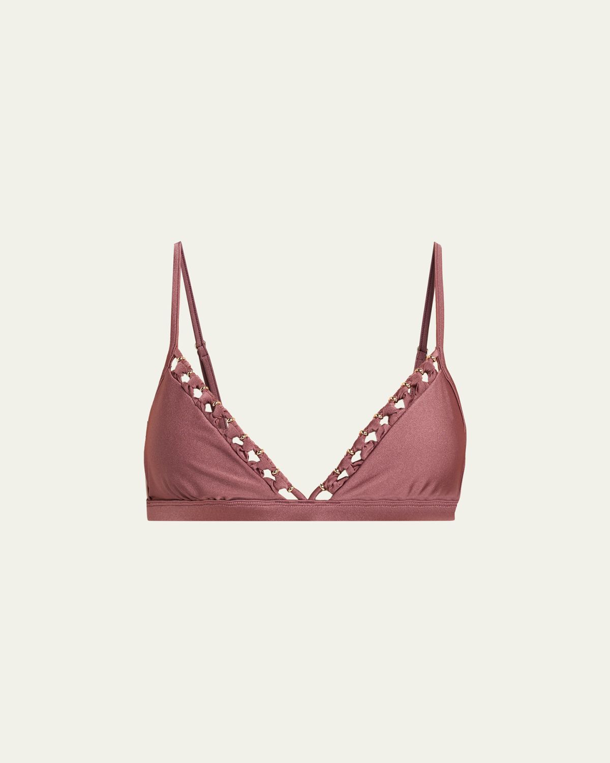 Zimmermann Aster Bead Detail Bikini Top