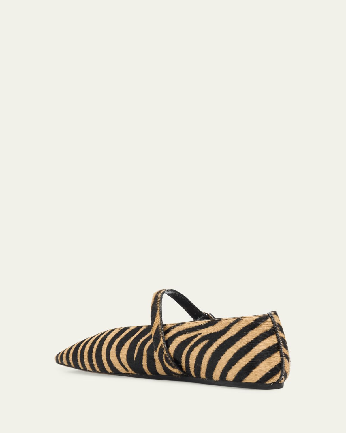 Le Monde Beryl Stella Zebra Calf Hair Ballerina Flats | Thumbnail 4