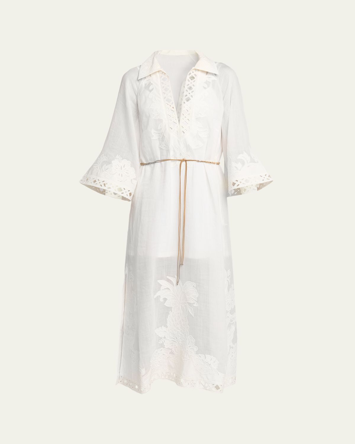 Zimmermann Indra Embroidered Maxi Dress