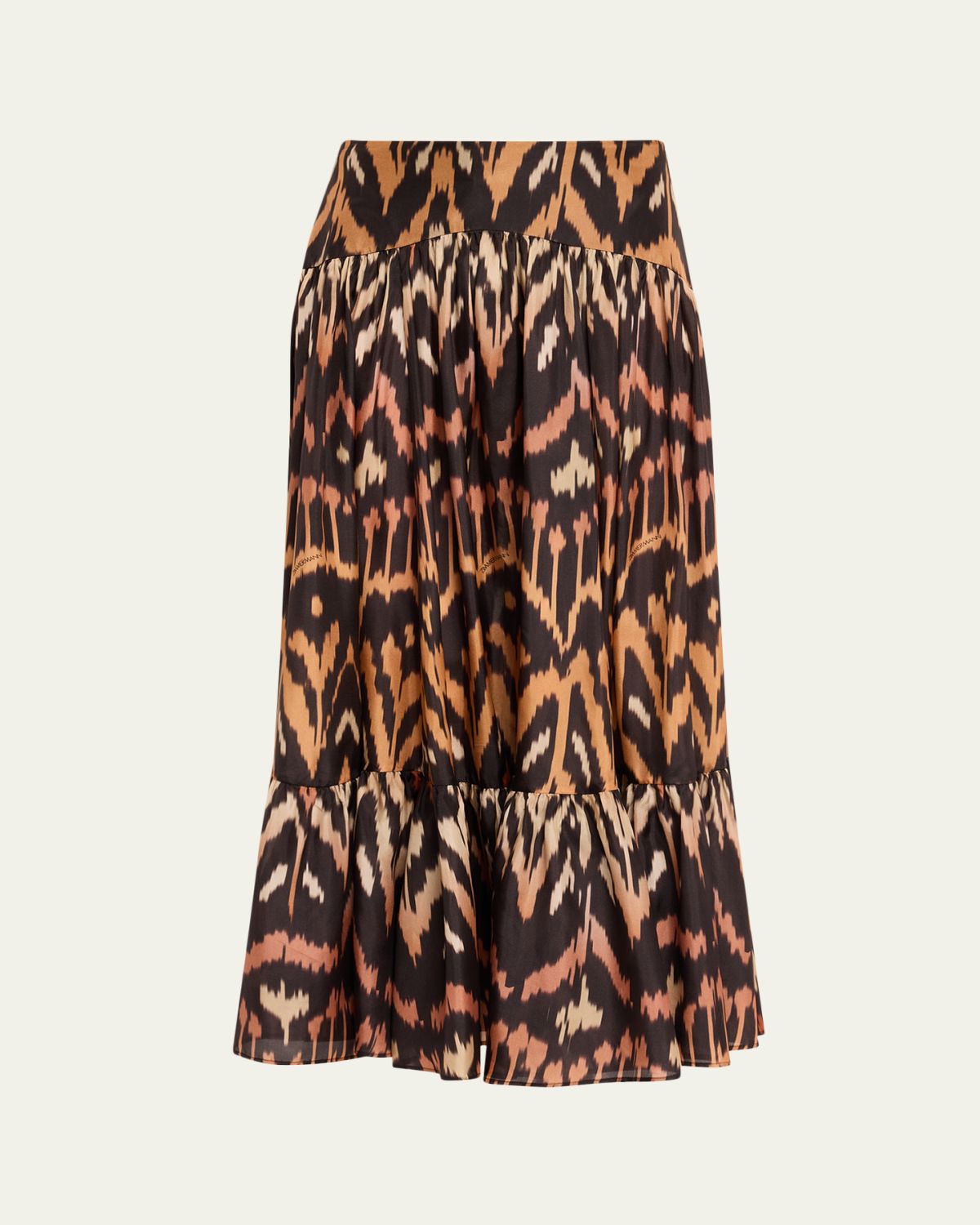 Zimmermann Aster Ikat Midi Skirt | Thumbnail 6