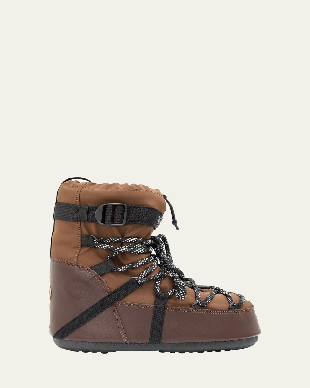 Moncler x Moon Boot Men's Icon Low Gaiter Padded Snow Boots