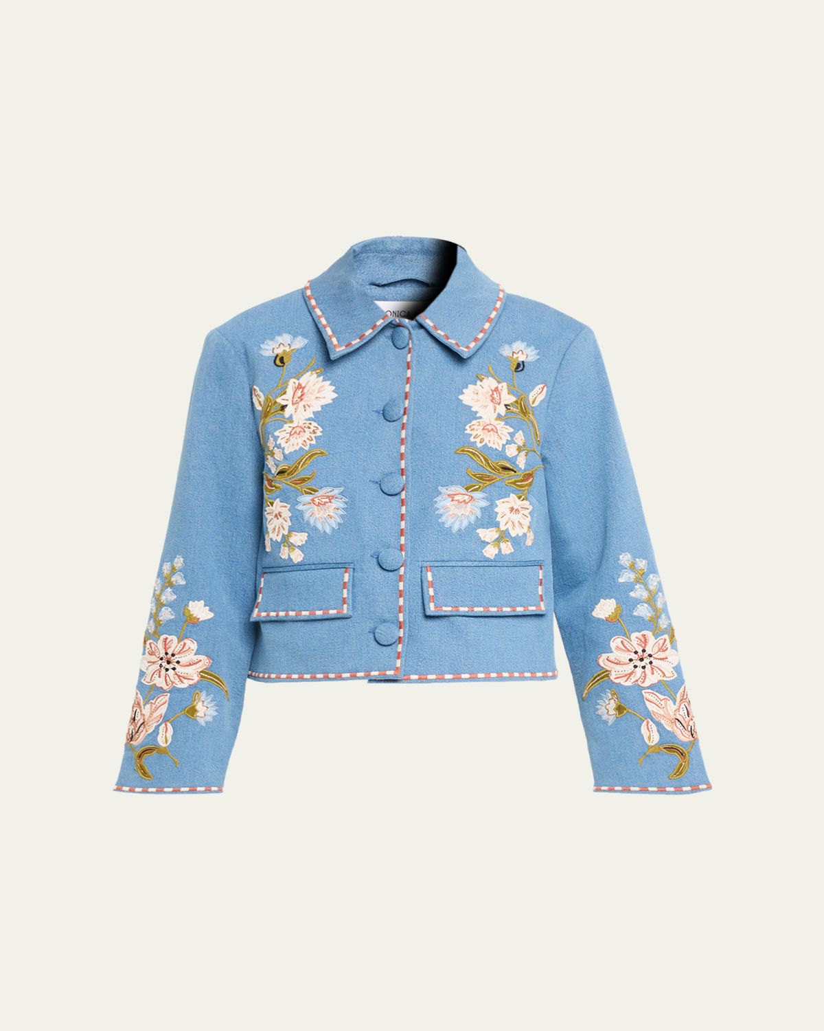 Veronica Beard Vikaria Embroidered Jacket | Thumbnail 6 Veronica Beard Vikaria Embroidered Jacket | Thumbnail 6