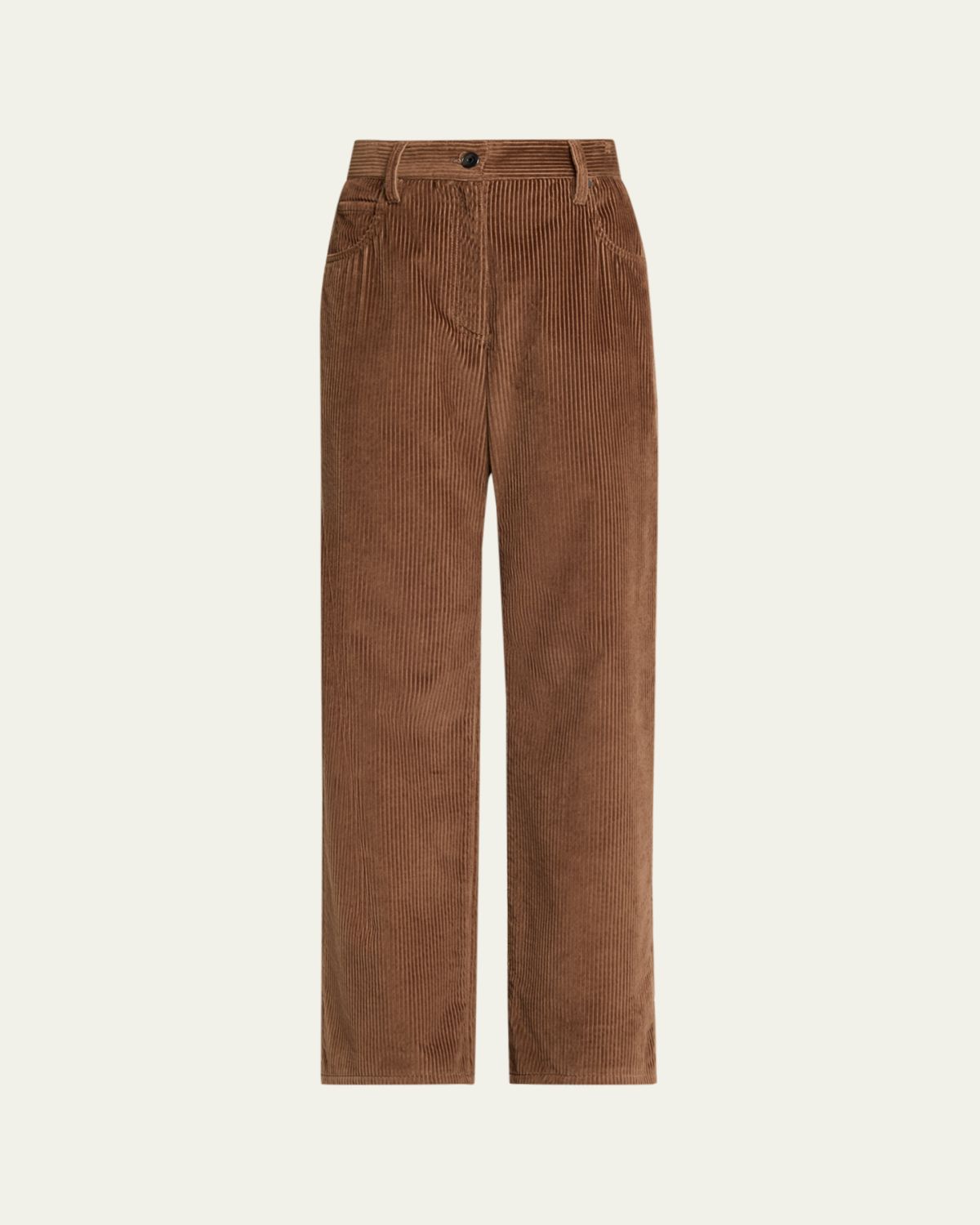 Brunello Cucinelli Mid-Rise Corduroy Straight-Leg Pants | Thumbnail 6 Brunello Cucinelli Mid-Rise Corduroy Straight-Leg Pants | Thumbnail 6
