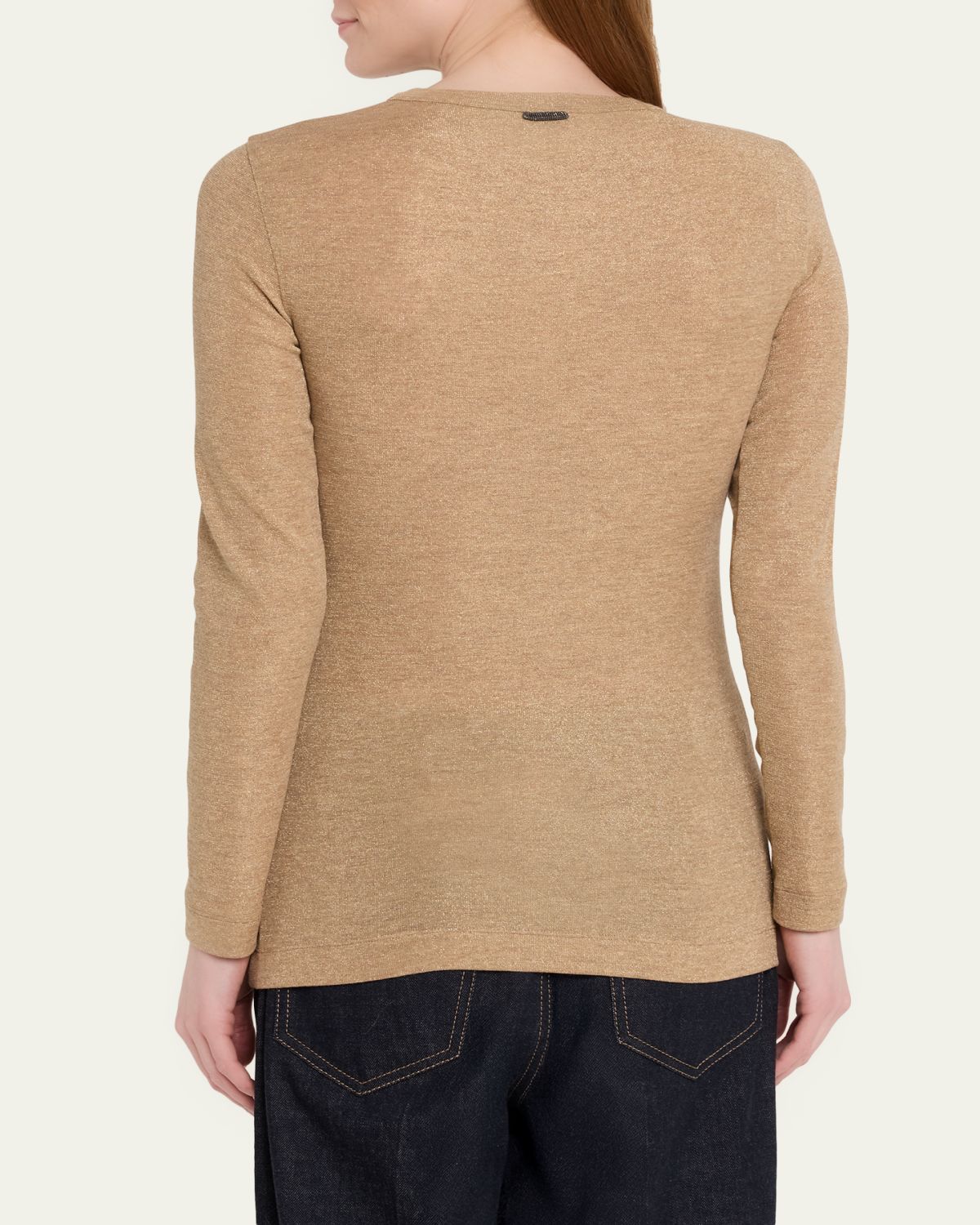 Brunello Cucinelli Sparkling Crewneck Sweater | Thumbnail 3