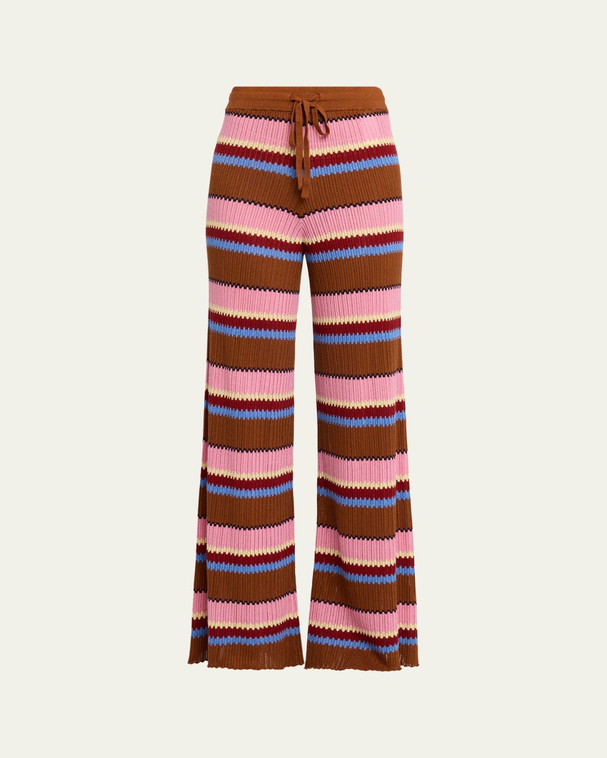 Guest in Residence Palazzo Rib Striped Pants | Thumbnail 6