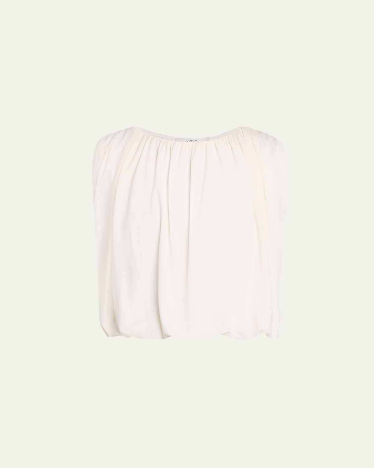 Vince Sleeveless Bubble Top