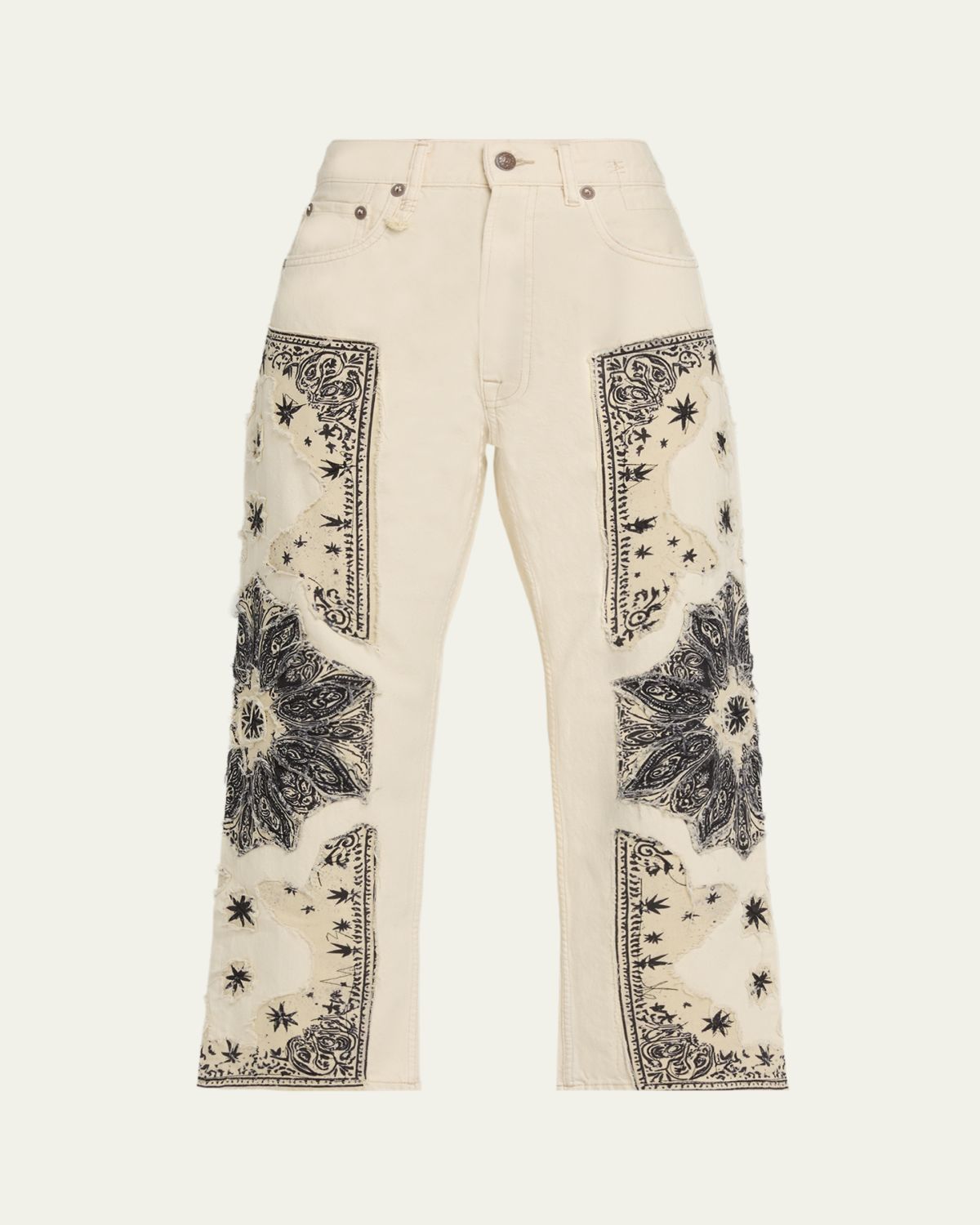 R13 X-Boyfriend Patchwork Jeans | Thumbnail 6 R13 X-Boyfriend Patchwork Jeans | Thumbnail 6