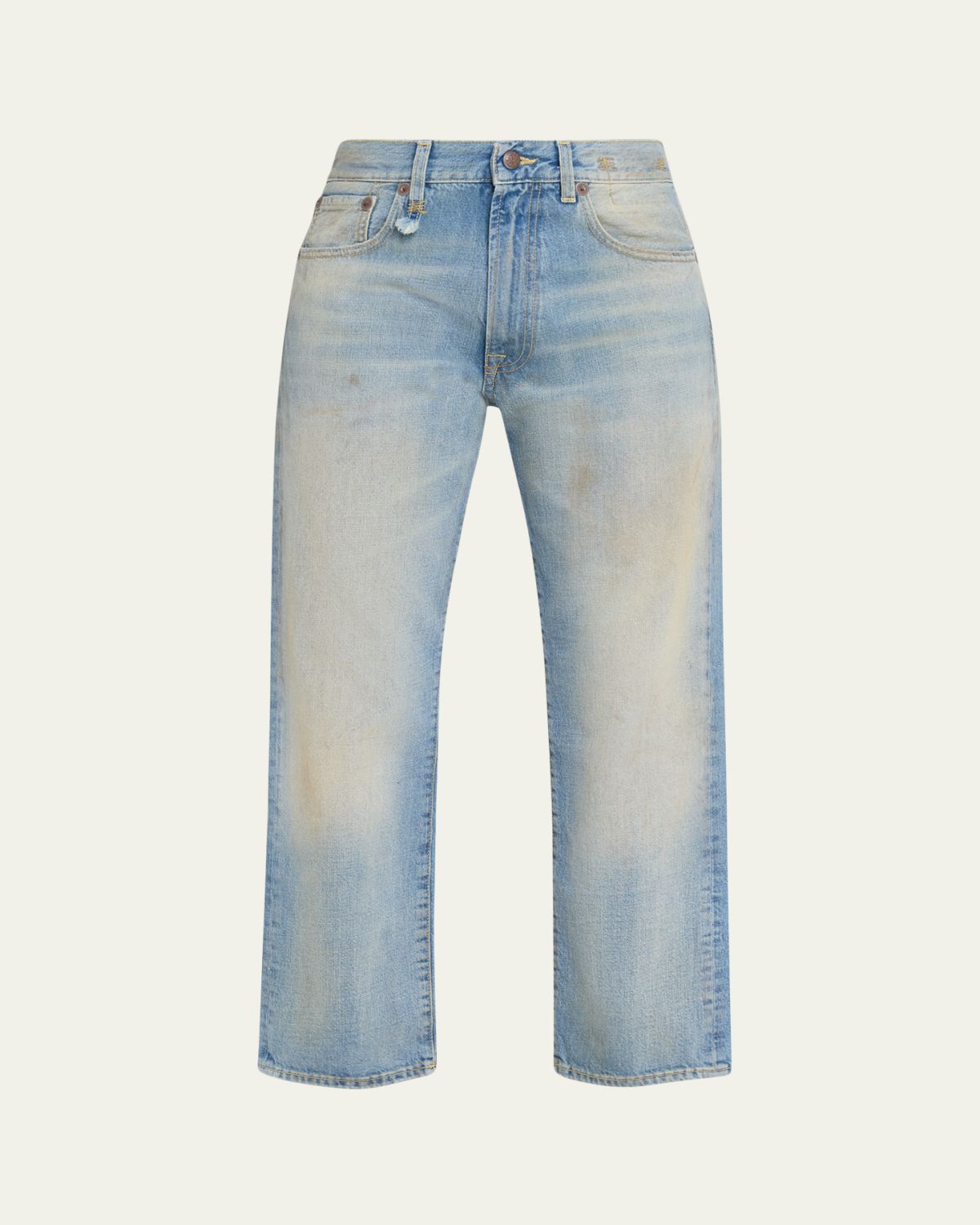 R13 Boyfriend Relaxed Ankle Jeans