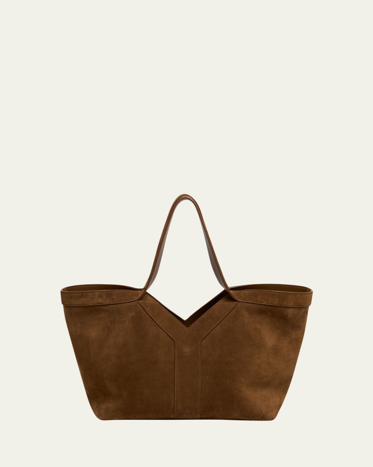 Saint Laurent Y Medium Tote Bag in Suede