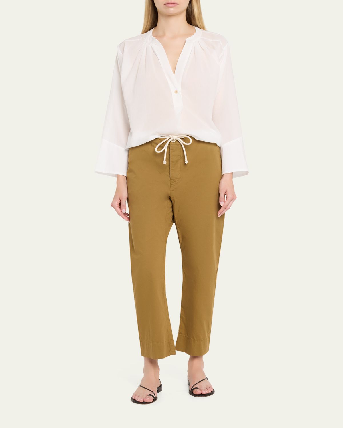 Jamie Haller The Pascale Blouse in Cotton | Thumbnail 2