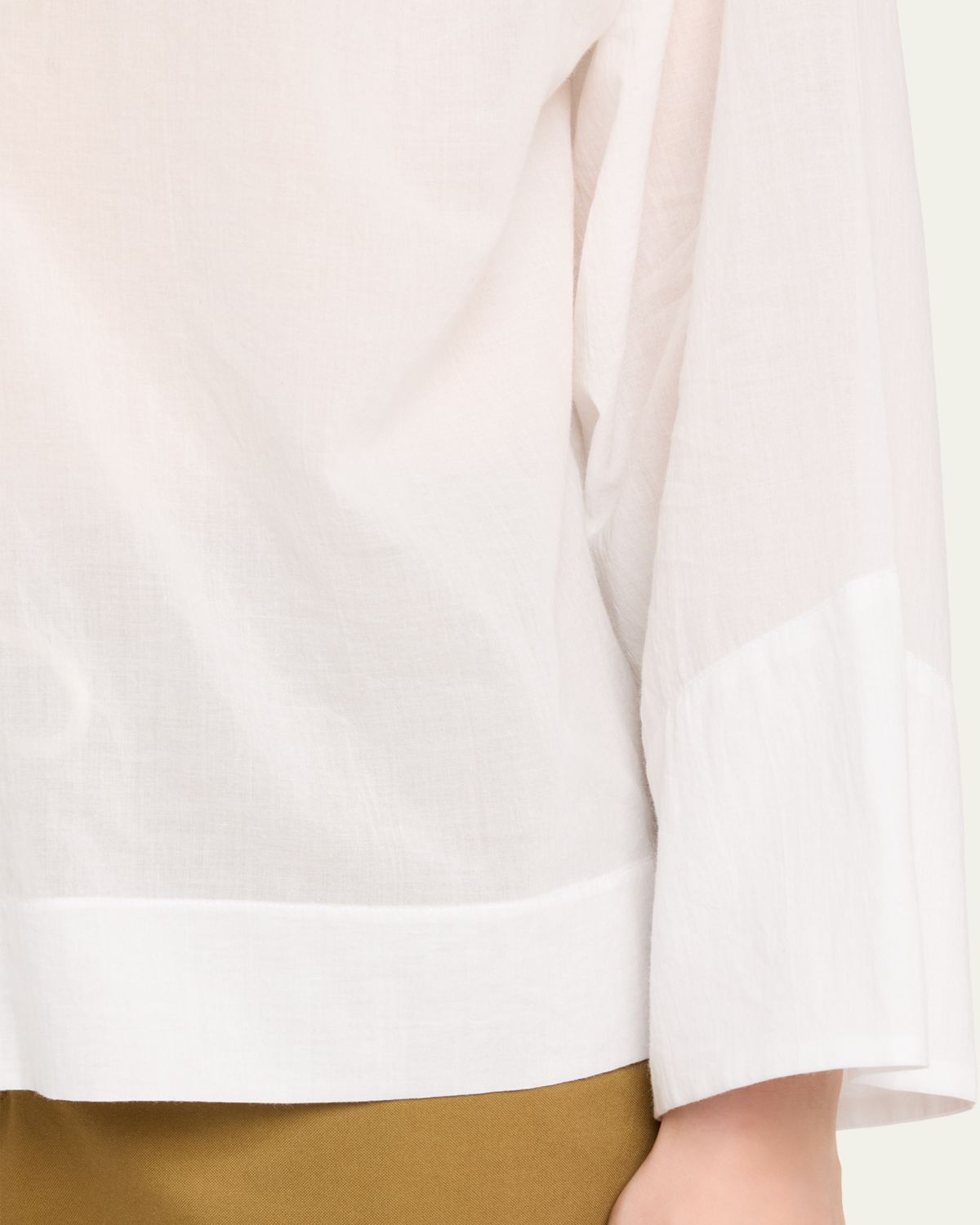Jamie Haller The Pascale Blouse in Cotton | Thumbnail 5