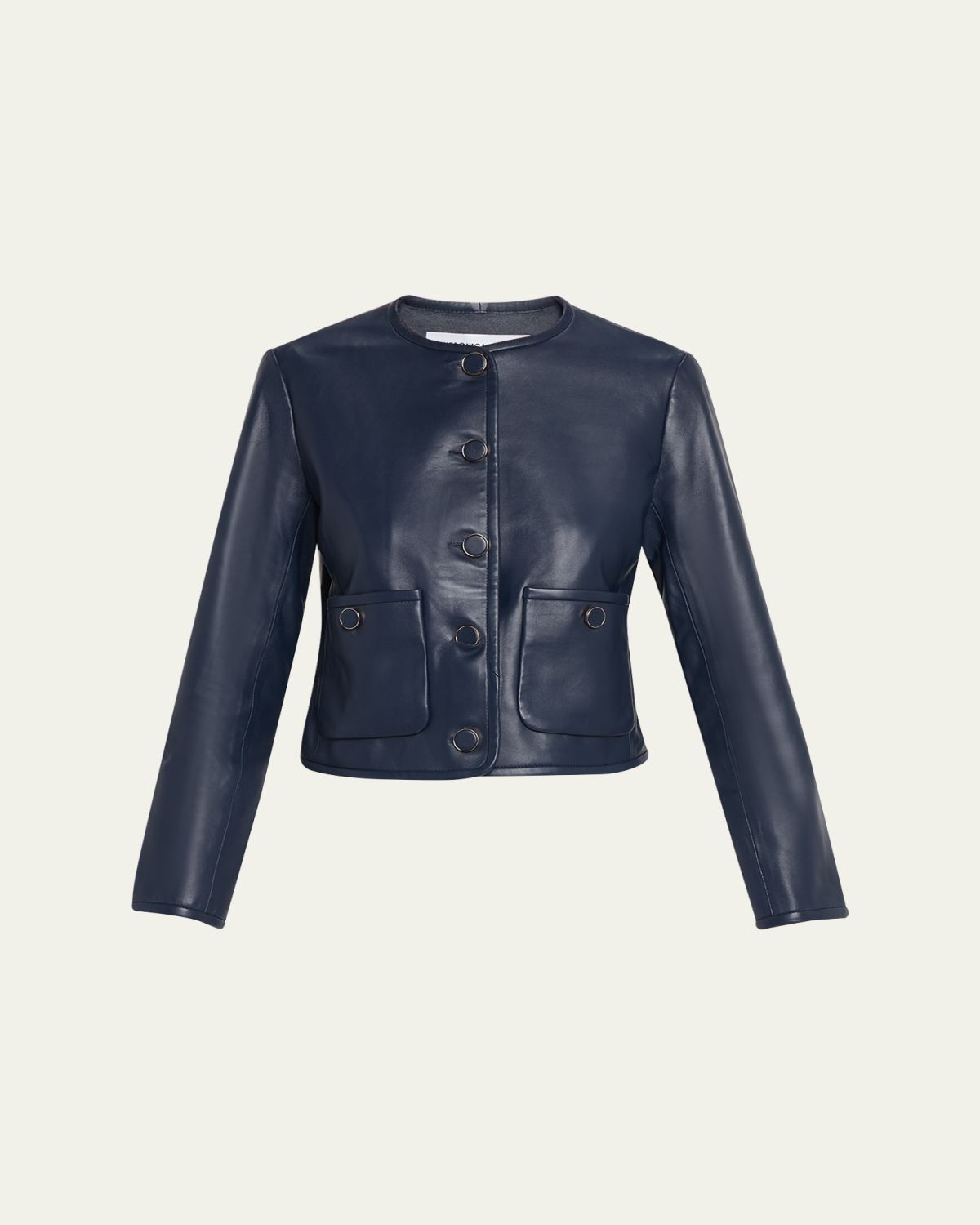 Veronica Beard Andrea Leather Jacket