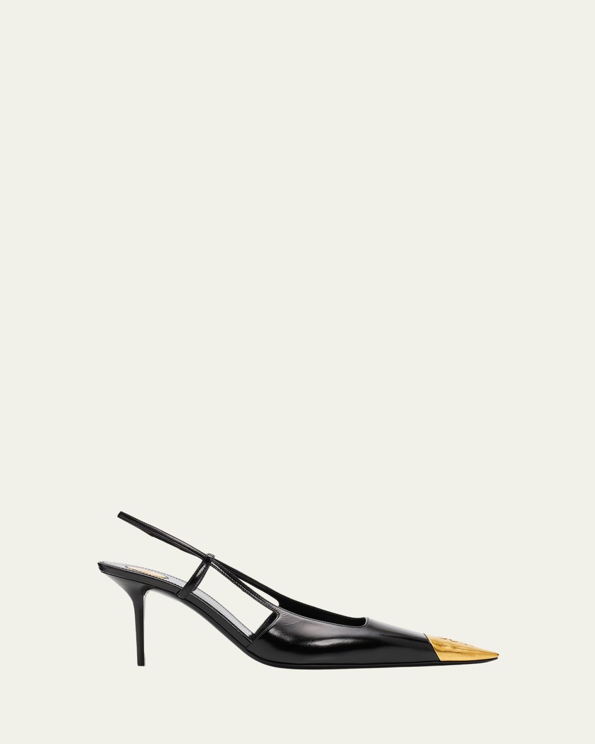 Saint Laurent 75mm Jeanne Leather Slingback Pumps | Thumbnail 6 Saint Laurent 75mm Jeanne Leather Slingback Pumps | Thumbnail 6